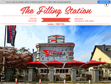 Tablet Screenshot of fillingstation.be